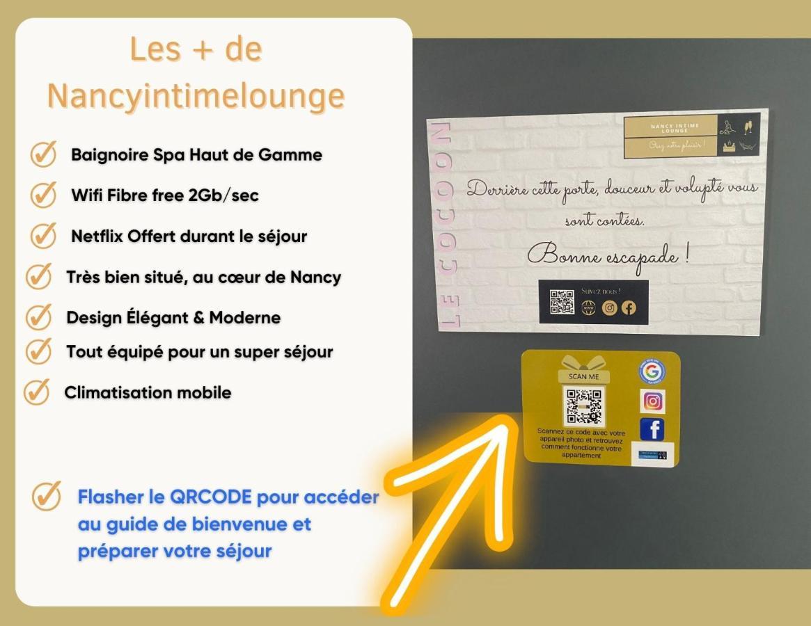 Suite Le Cocoon & Spa By Nancyintimelounge Kültér fotó